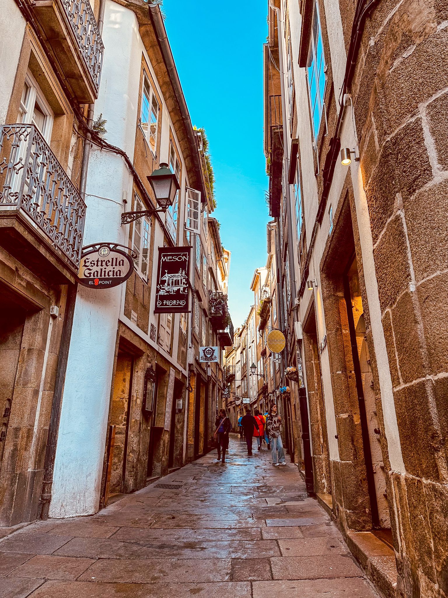 Street in Santiago