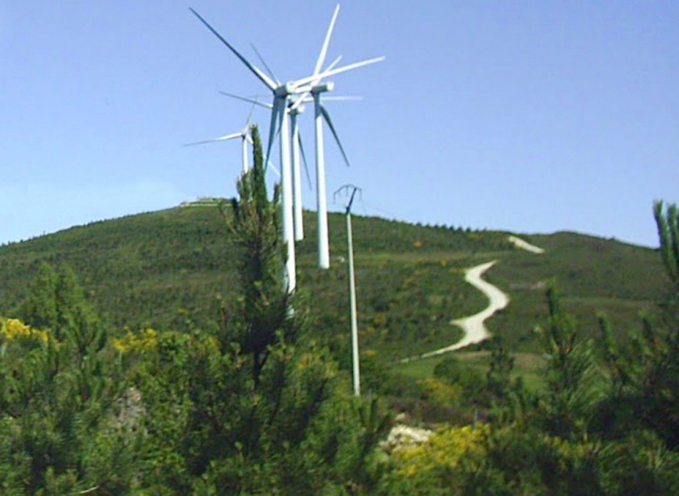 Windmills on Alto de Faro