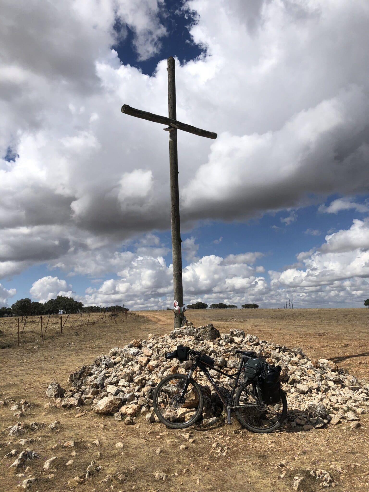 Cross near Atapuerca