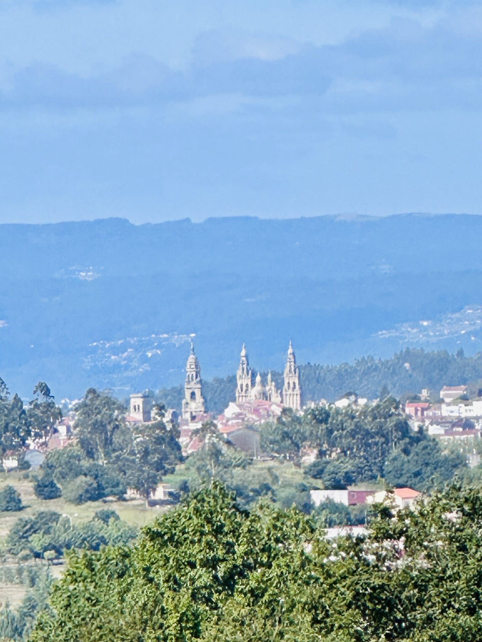 View of the Catedral from Monte do Gozo